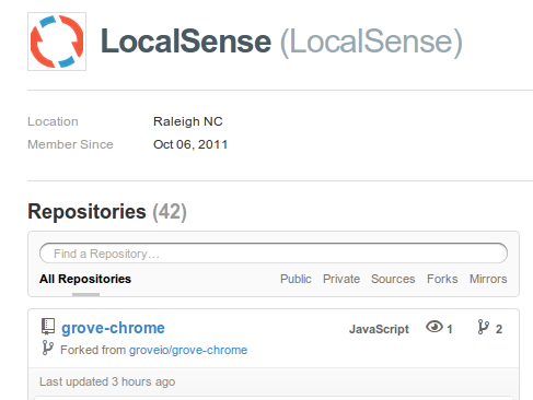 LocalSense's tweet image. Of our 42 (!) repos on GitHub, 24 are open-source.  How are _you_ contributing to your community?
