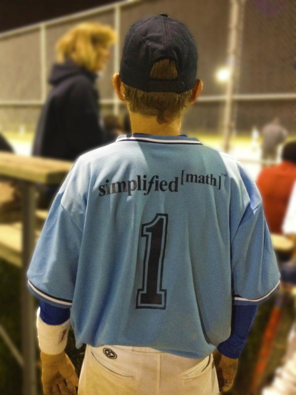 SimplifiedMath's tweet image. Say hello to the #SimplifiedMath Blue Jays. We are a proud sponsor of Brampton Minor Baseball.