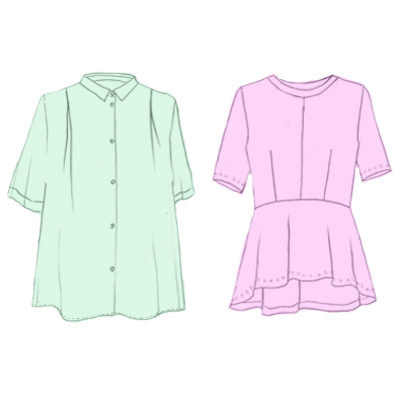 hm's tweet photo. Our H&M designers are curious to find out: will you wear peplum or straight blouses this summer? #hmDesignQ http://t.co/8YggSoKq