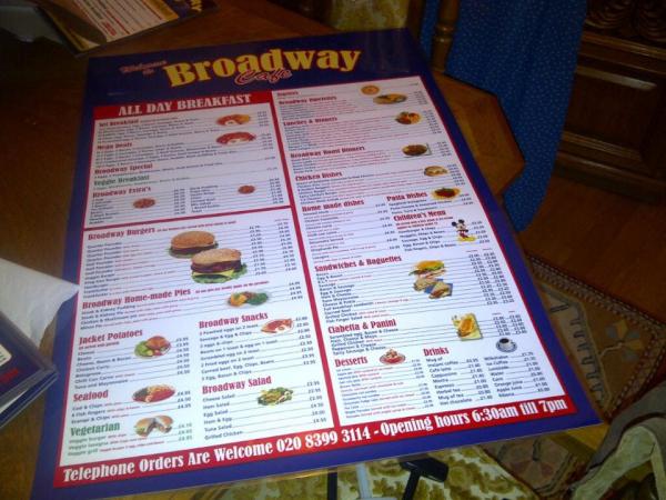 AOnePrint's tweet image. A1 Poster for a cafe.