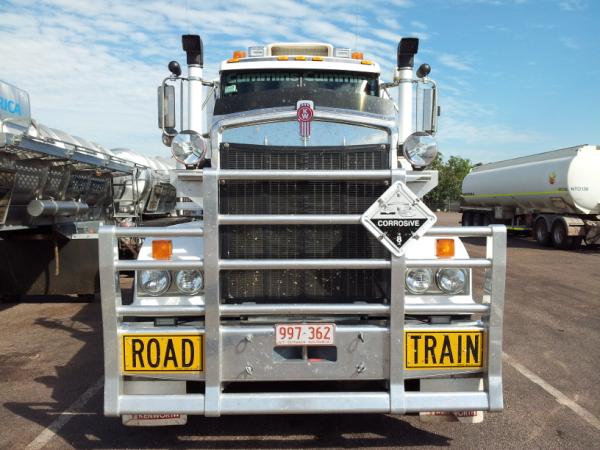 UT thickness on a Chemtrans Road Train