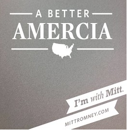 WSJ's tweet image. Mitt Romney's campaign web app misspells "America" and a meme is born. on.wsj.com/L56epn