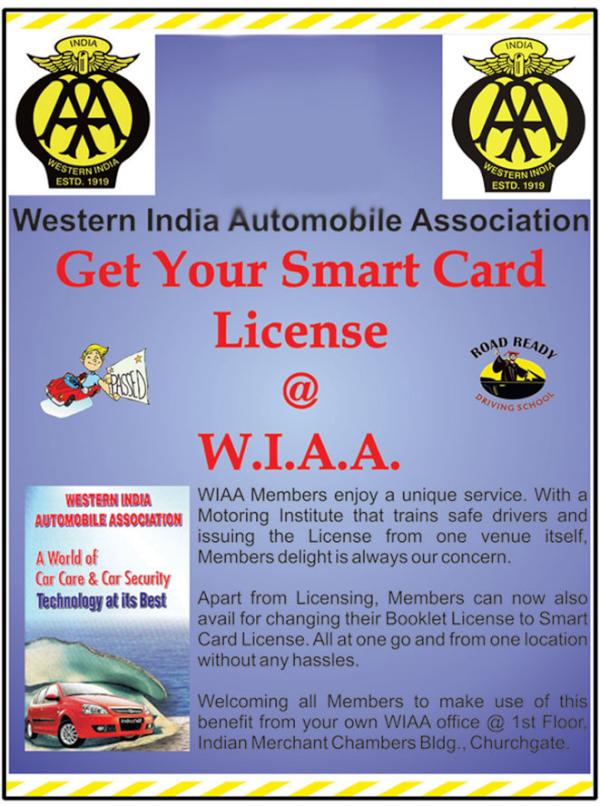 WIAA is a premiere Motoring Institute of India.Working closely with RTO, Traffic Police, Surface Transport Ministry.