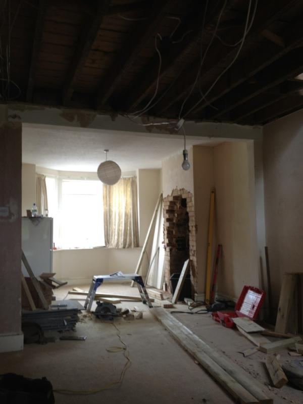 Vision_BuildLtd's tweet image. Another refurb, at the dusty stage!