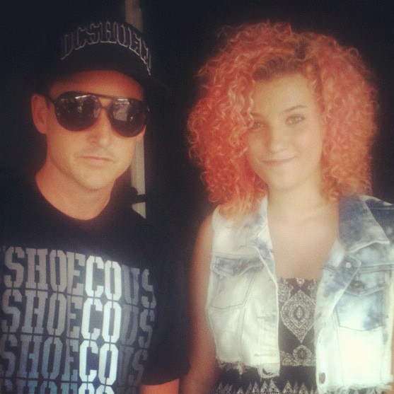Brian Welch on Twitter "Jennea & MTV's Rob Dyrdek. They met today at