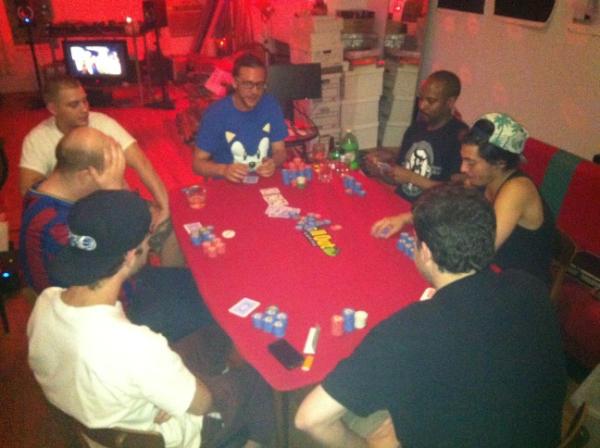 theWind's tweet photo. Poker night upstairs at Eric's http://t.co/TFlY6kJ