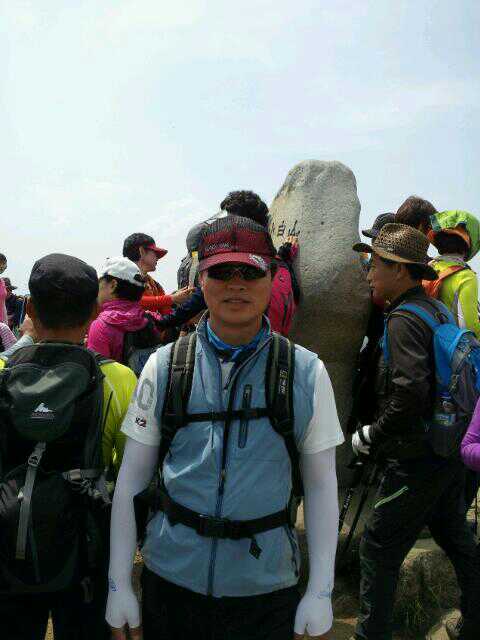 소백산 비로봉 정상에서~~~