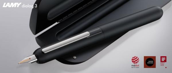 lamy_pens's tweet photo. The new Lamy Dialog 3. Innovation in matt black, the rotating mechanism makes this pen the first of its generation. http://t.co/VEjWRbmd