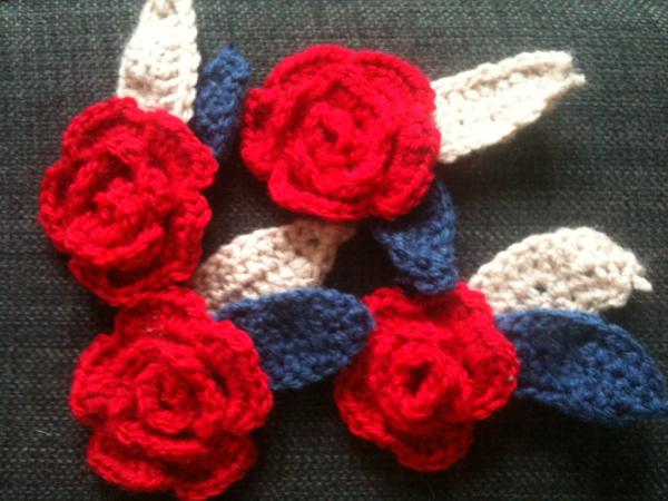 Crochet jubilee flowers! #jubilee