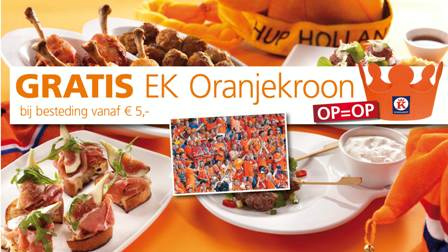 Ben jij al klaar voor de wedstrijd tegen Denemarken zaterdag? Maak je outfit compleet met onze EK oranjekroon