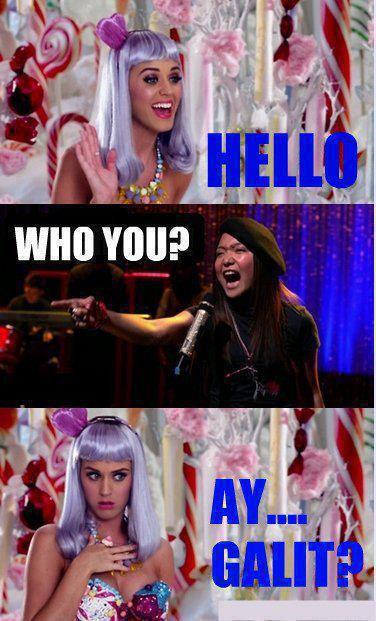 cooltureph_'s tweet image. Katty Perry vs. Charice P. " #UBERawkward " Awward!