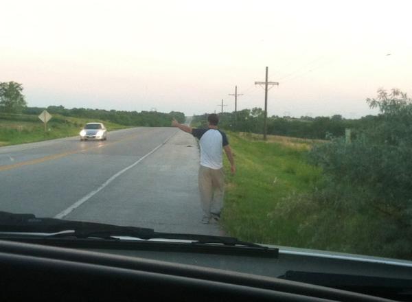 CaseBlum's tweet image. When the car actually stops for @JWILLY2012 👍👍 #hadtopee