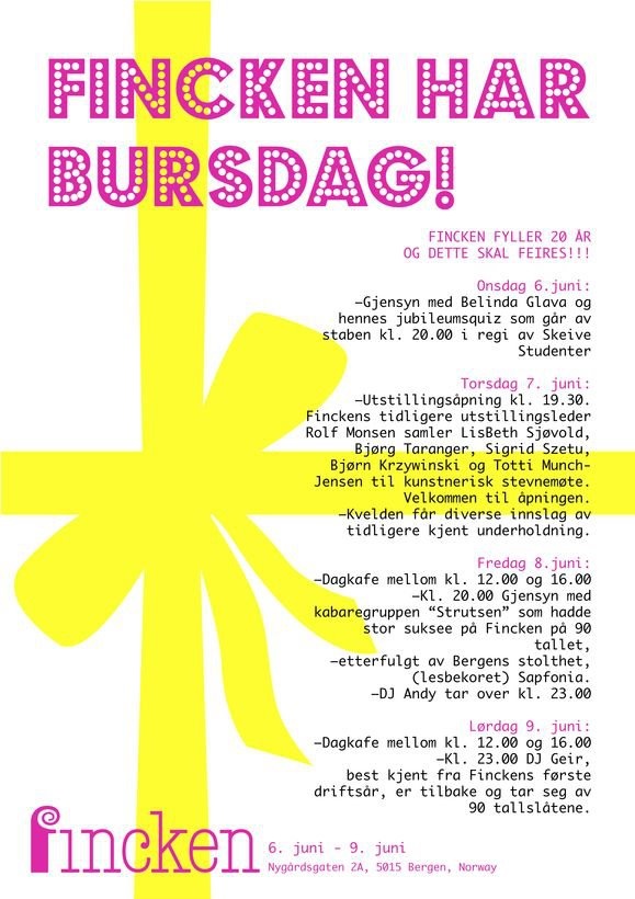 FinckenBar's tweet photo. Fincken har bursdag! http://t.co/ZMGRlh4z