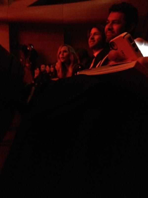 ToddSnyderNY's tweet photo. Fun seat mates @RachelZoe and @rbermanus @CFDA #CFDAAwards http://t.co/AAcvow4b