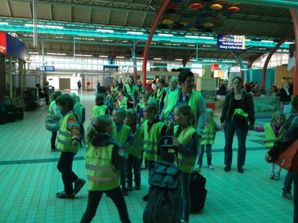 Schoolreis Obs Den Boogerd station Utrecht! Gezellig!! N