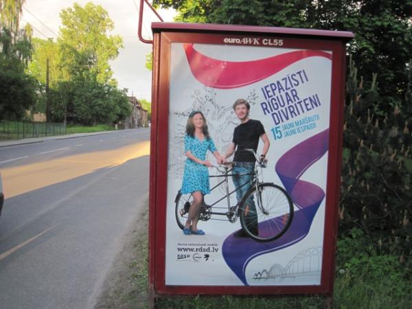 juhuuu....jauni celiņi... var riteņot uz nebēdu!