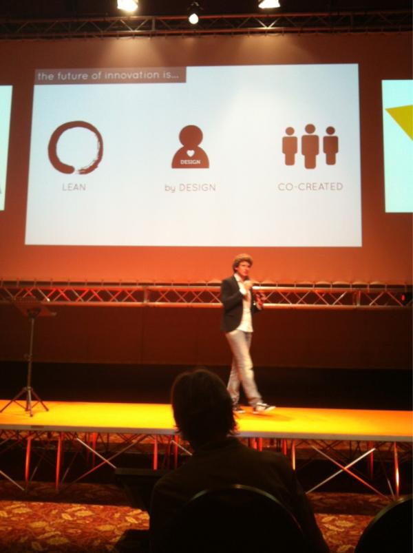 TIM_Official's tweet image. #Lean #design #cocreated: la conclusione ed il futuro del #design secondo @stefanomizzella sul palco di #sbf12