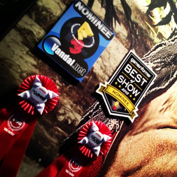 FarCrygame's tweet image. A few award nominations we&apos;ve received so far. #FarCry3 #E32012