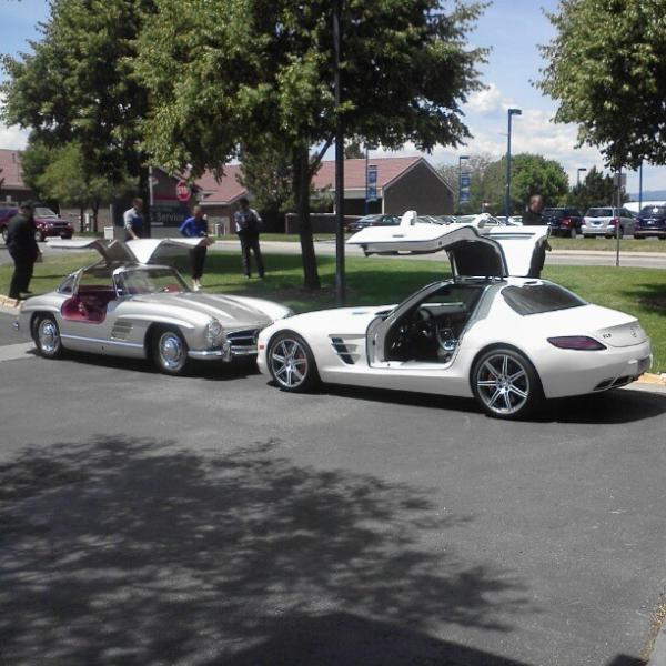 Mercedes SL - then and now! #youhavetopickone