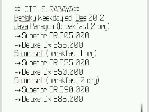 letstravele's tweet photo. Hotel Surabaya http://t.co/gruRgRil