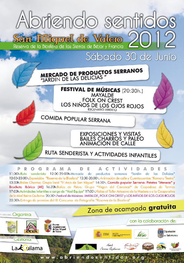 CauFondo's tweet photo. El próximo 30 de junio, festival "Abriendo Sentidos" en San Miguel de Valero. Os iremos contando más detalles... http://t.co/VYHIhHvV