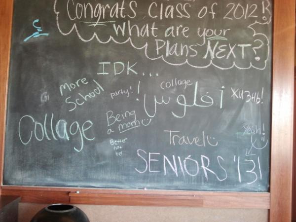 sbrennan14's tweet photo. I'm glad the class of 2012 have high expectations after high school #beingamom #makingcollages? http://t.co/d40wIB6D