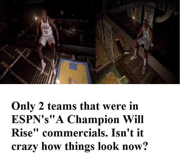 RandomJamaal's tweet image. @NOTSportsCenter #NOTSC Just look at it, it&apos;s so suspicious, only 2 teams in these commercials. #Thunder &amp;amp; #Celtics