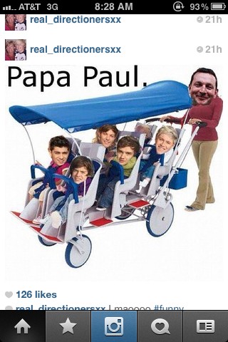 elenacisnerosx's tweet image. Lovellyyy #papapaul @onedirection