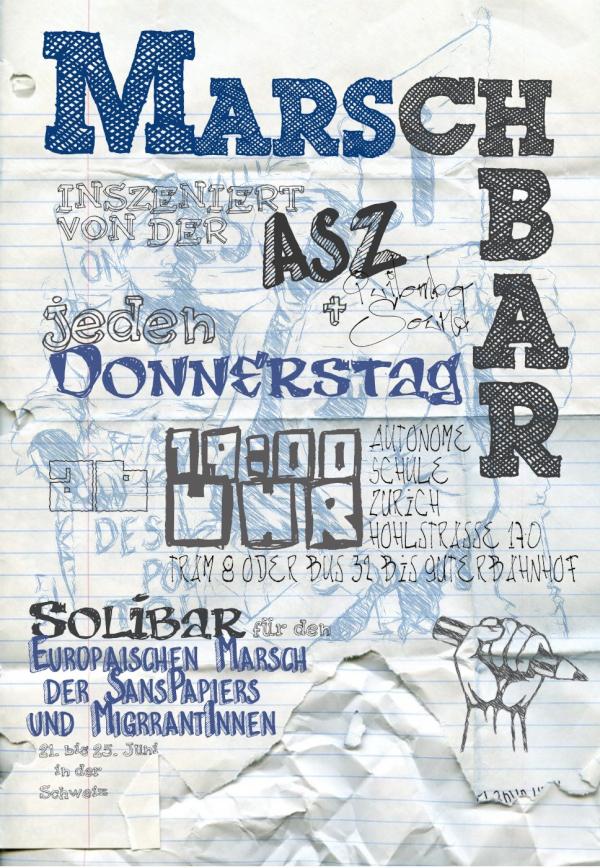 Do-Feierabendbier an der hohlstrasse 170: trinkt,protestiert,unterstützt. bit.ly/JfCcNG #bier #sanspapiersmarsch