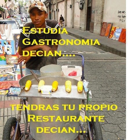 Jajajajaja
Que risa caray!
xD
Pobres gastrónomos!
Hahahahaha