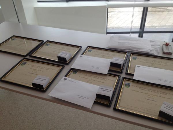 Awards to honour some of our distinguished Medicine Class of 2012