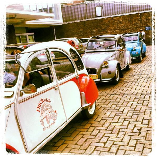 Heerlijk rijden in het zonnetje