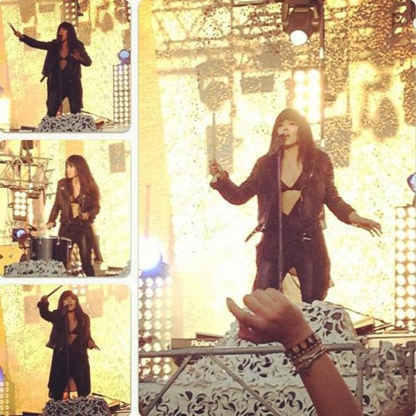 LoreenQueen's tweet photo. Amazing Loreen at MTV World Stage yesterday :) http://t.co/u0IOS8F3