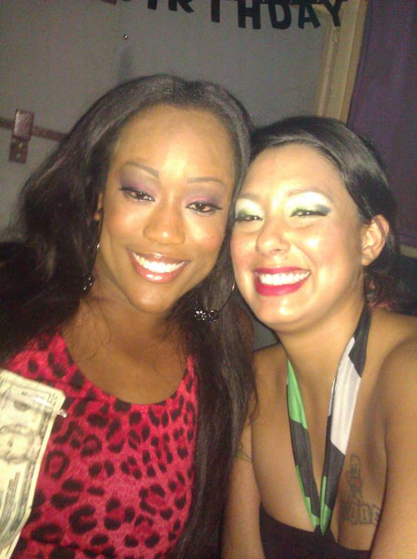 CohibaCastro's tweet photo. Me &amp; @Themodelmystery celebrating the bday already!!! http://t.co/olGq0v2N