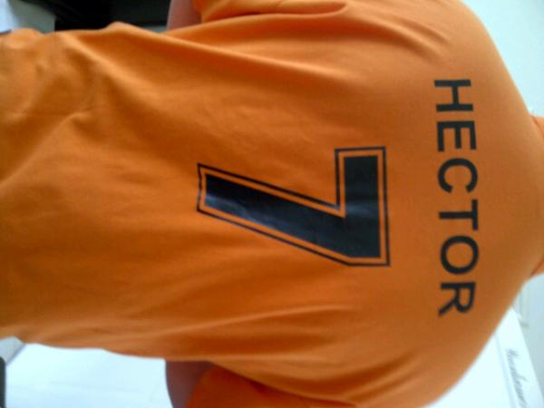 jaccoderking's tweet photo. Hector 7 boys, vrijdagmiddag 16.30 in die helse tente! http://t.co/JyREYRm4