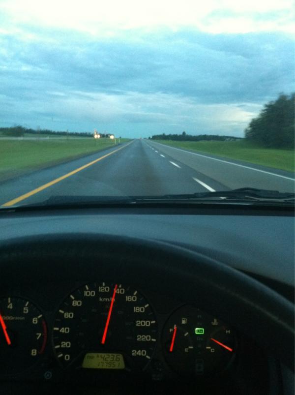 i_is_ishmail's tweet image. Literally a straight road for 300km. Cruise control set, time for a nap, wake me up when I get there. #BoringDrive