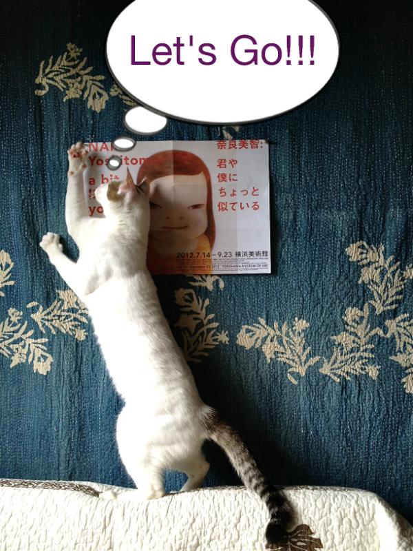 195503's tweet photo. 奈良美智の個展『奈良美智：君や 僕に ちょっと似ている』
2012年7月14日（土）～9月23日（日）
会場：神奈川県　横浜美術館
是非。http://t.co/KgS0WHTJ http://t.co/mB2I52Xx