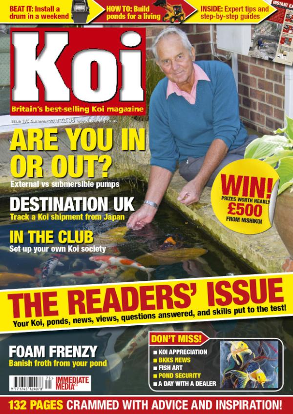 Koimag's tweet image. Issue 175 of Koi is on sale tomorrow! #Koi #Koimag
