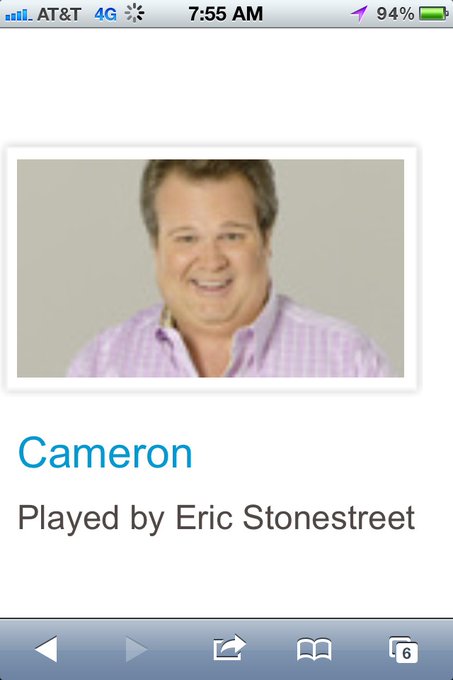 I'm on the same flight as Eric Stonestreet!! I love Modern Family!!! Omg, flyin w Cameron! http://t.