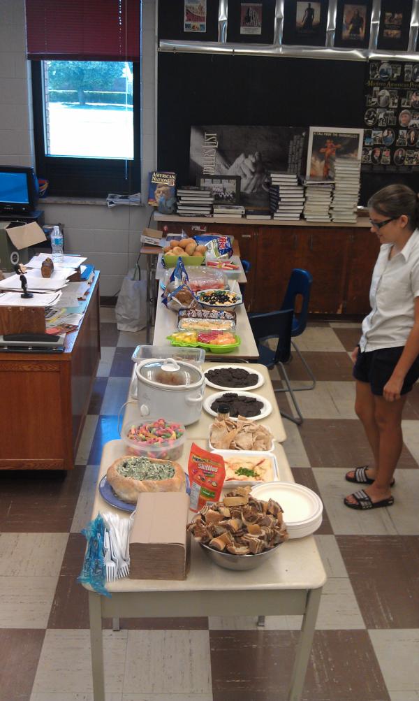 tamerrapaterson's tweet image. Leadership luncheon #helllyaaaa