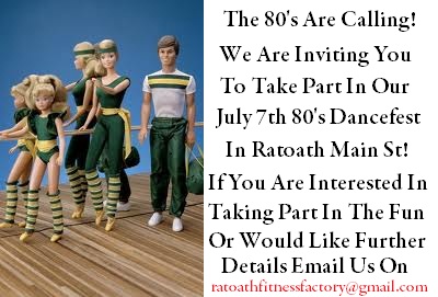 TheFitnessF's tweet photo. Get Involved In Our 80's Dancefest On July 7th! The More The Merrier So Email Us If Interested In Taking Part! http://t.co/aHkdNIMD