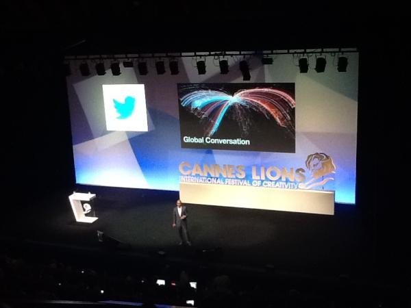 2.5 Mln tweets per day posted #CannesLions