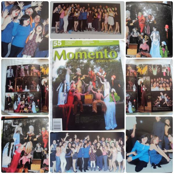 salimos en la revista momento e aca la portada¡¡