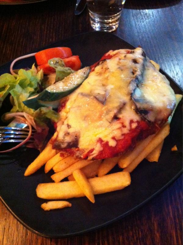 Tri_DeSilva's tweet photo. Munching on a grouse Parma at #RMB maaaaaaaaan! http://t.co/Tbss4ZlT