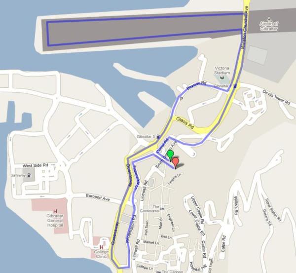 This is the Lunar Walk 2012 route! Will update you on the sale of t shirts soon as I know when they are ready. XX