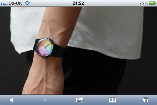 sonodesignltd's tweet photo. Sneak peek... colour watches coming soon ! http://t.co/NoxyrYH1