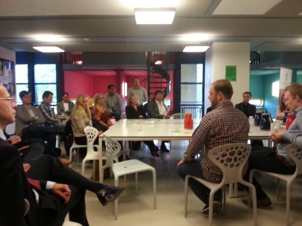 Pitchen bij de investeerdersclub in Utrecht :-)