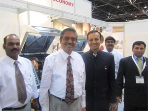 chennaimetco's tweet photo. Mr. Naveen Jindal visited our booth in the METEC - Düsseldorf GmbH http://t.co/yp7jPC7C