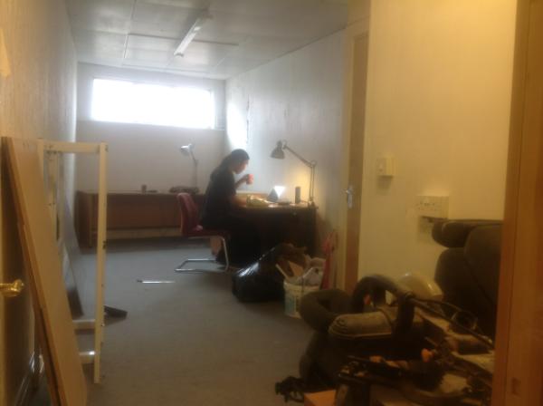 HypeOnWorks's tweet photo. Start of the new office space! http://t.co/1LnU0hVI