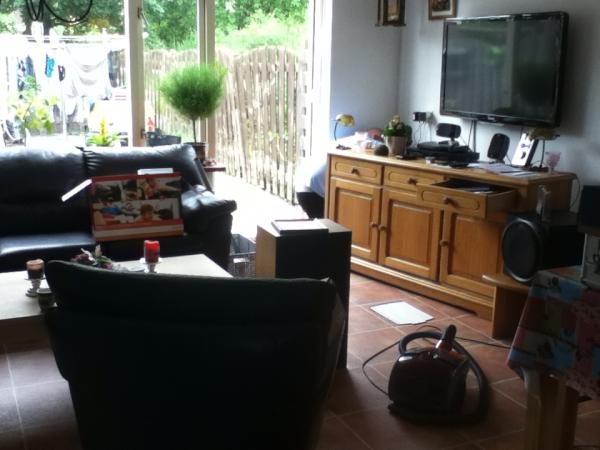 Zo ziet het er uit als mijn vader bezig is ziggo aan te sluiten